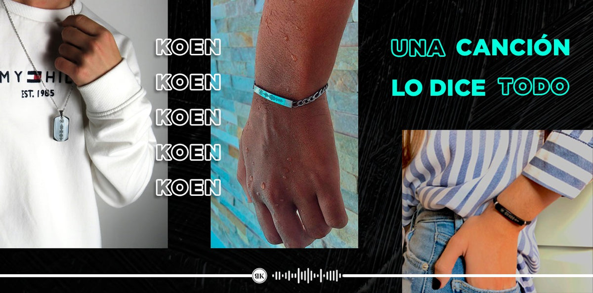 Joyería Personalizada con Spotify y Grabado Láser | KoenCollections | ByKoen
