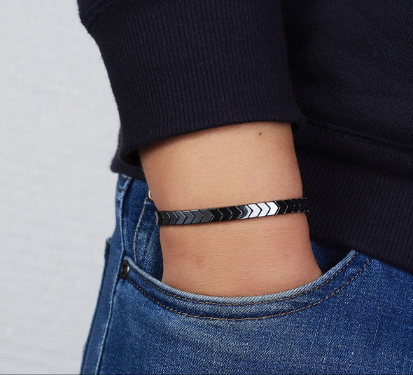 Pulseras de corazón o espigas