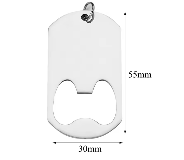 Llavero abridor personalizado