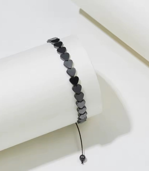 Pulsera de corazón o espigas