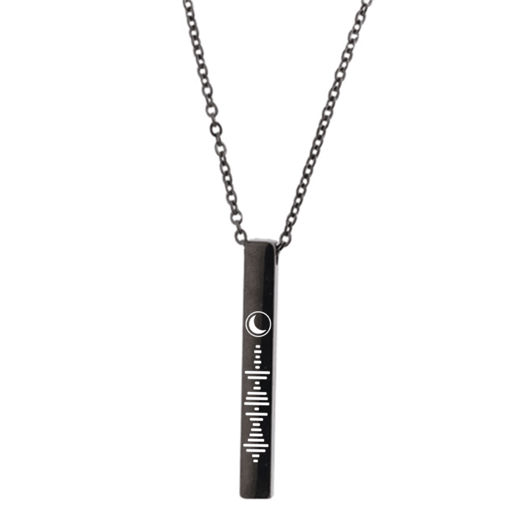 Collar Barra Spotify Negro