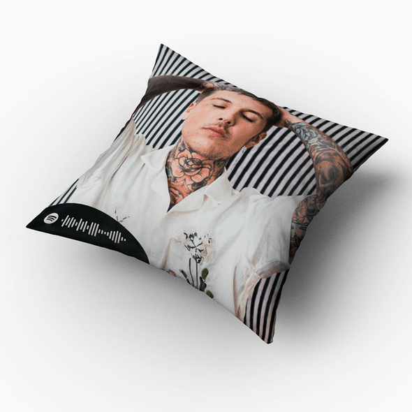 Custom Spotify Throw Pillow